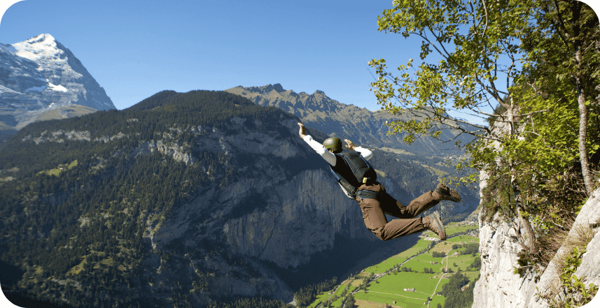BASE Jumping Travel Insurance & Guide | Detour Adventure Travel Protection